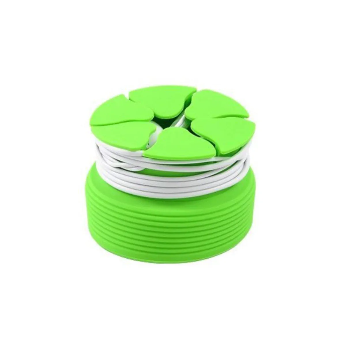 Silicone Cord Keeper - Purple, Black. Pink or Green