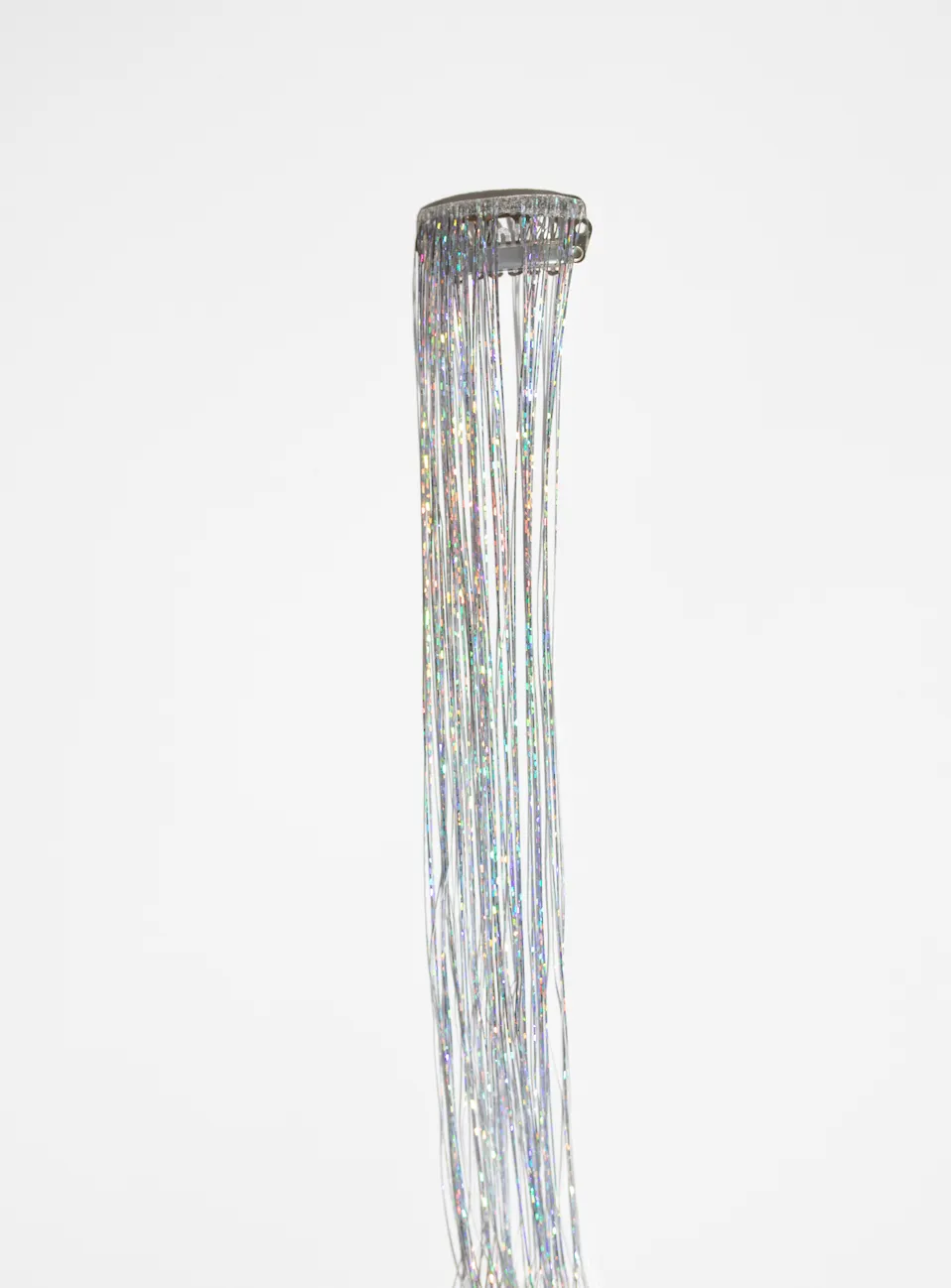 Silver | BFB Tinsel Clip-Ins