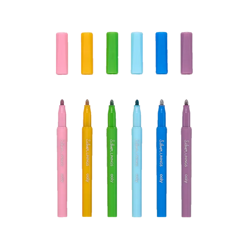 Silver Linings Outline Markers