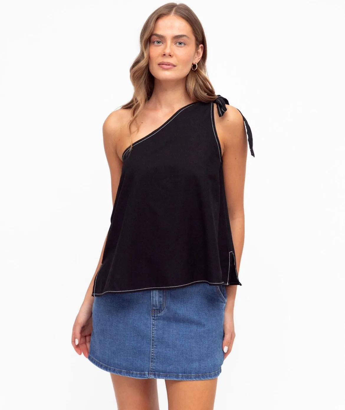 Simone One Shoulder Top