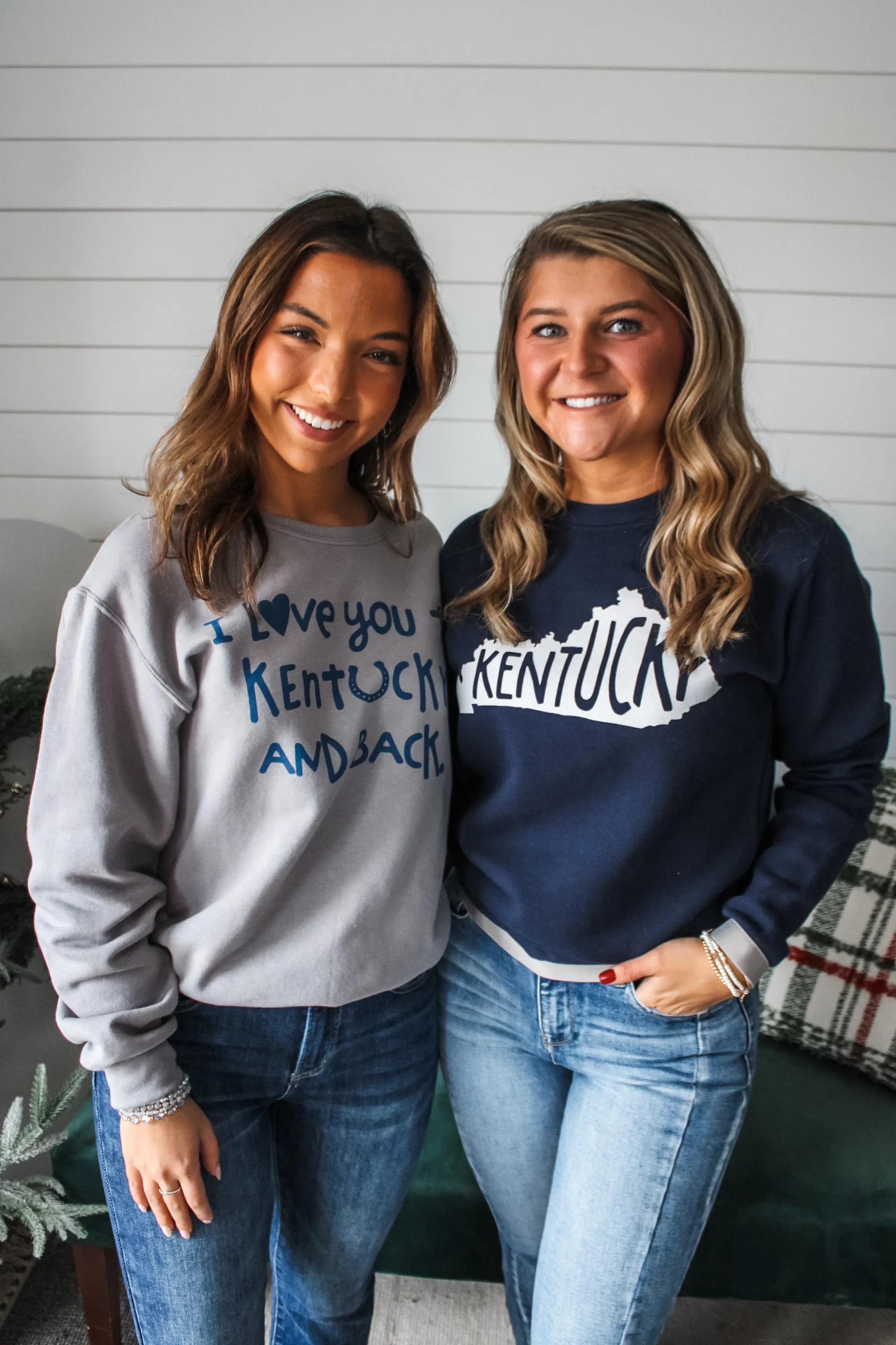Simply Kentucky Banded Sweatshirt • Navy - FINAL SALE
