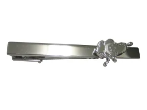Singapore Map Shape and Flag Design Tie Clip