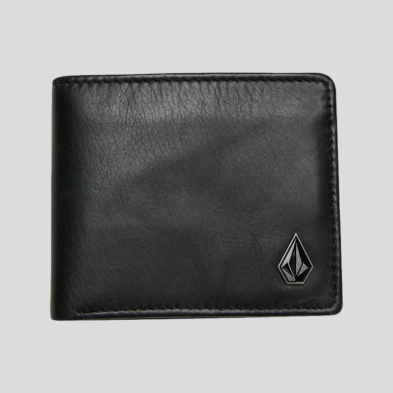 Single Stone Wallet - Black