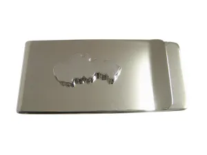 Slovakia Map Shape Pendant Money Clip