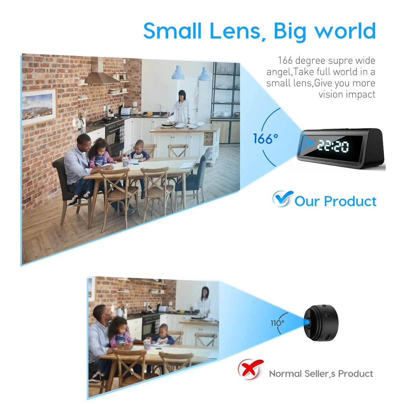 Smart Clock 4K WI-FI