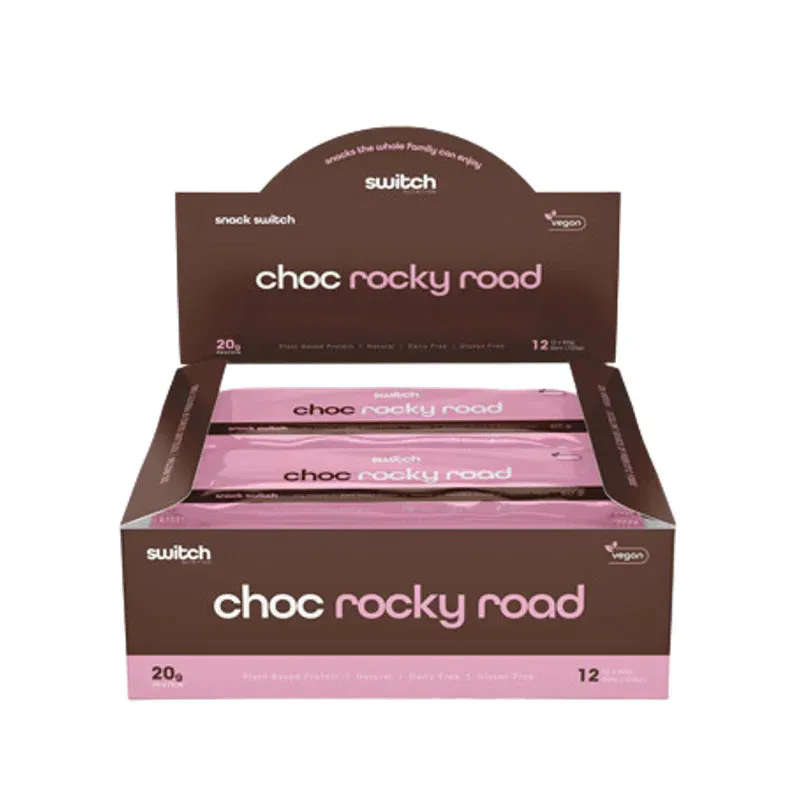 Snack Switch Protein Bars By Switch Nutrition [Box of 12]