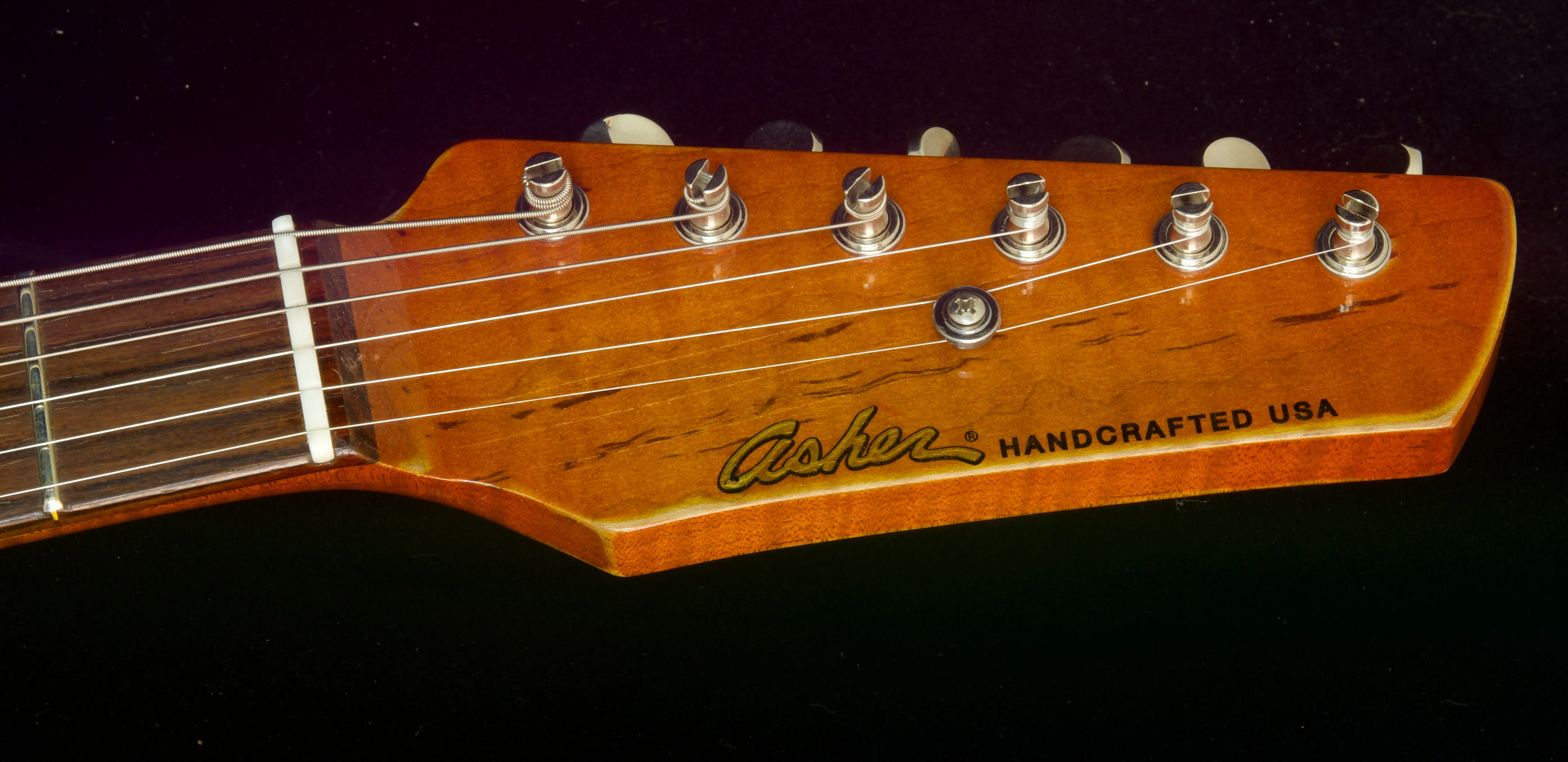 SOLD Asher HT Deluxe Tempered Build, Asher PAF / T Blade Pickups, 6.25lbs $3850.00