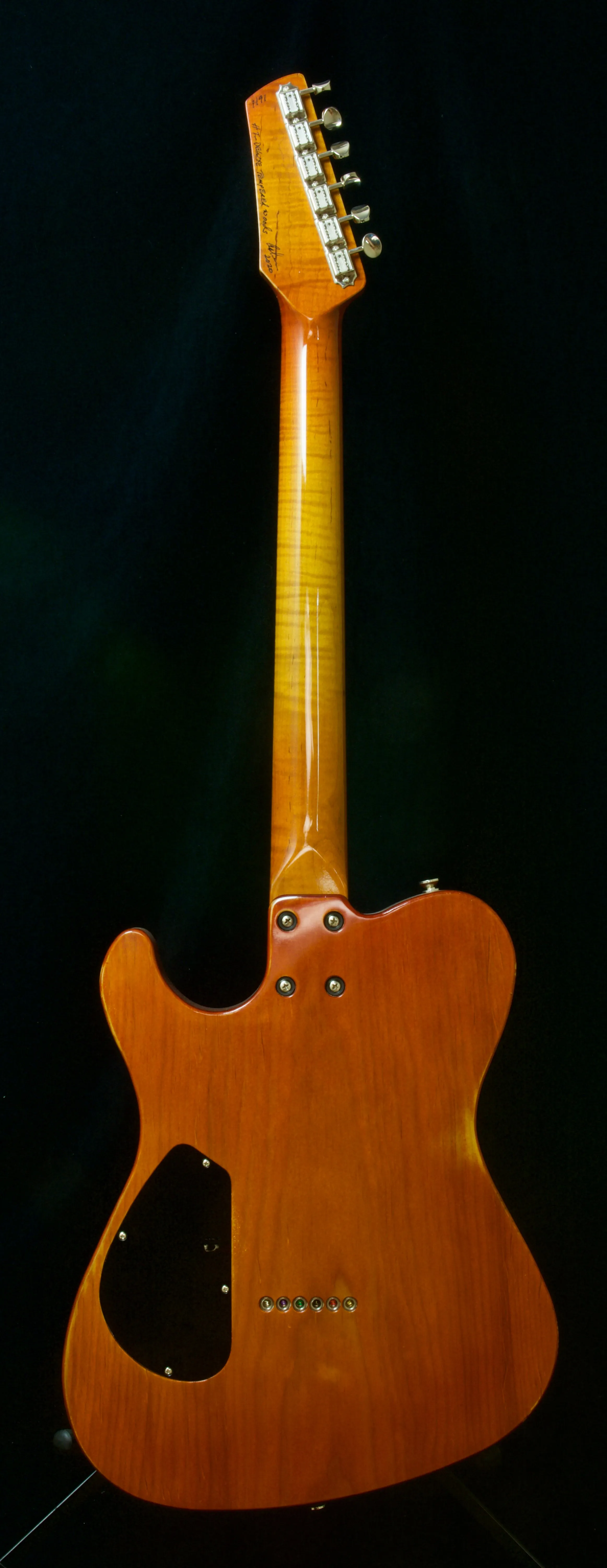 SOLD Asher HT Deluxe Tempered Build, Asher PAF / T Blade Pickups, 6.25lbs $3850.00