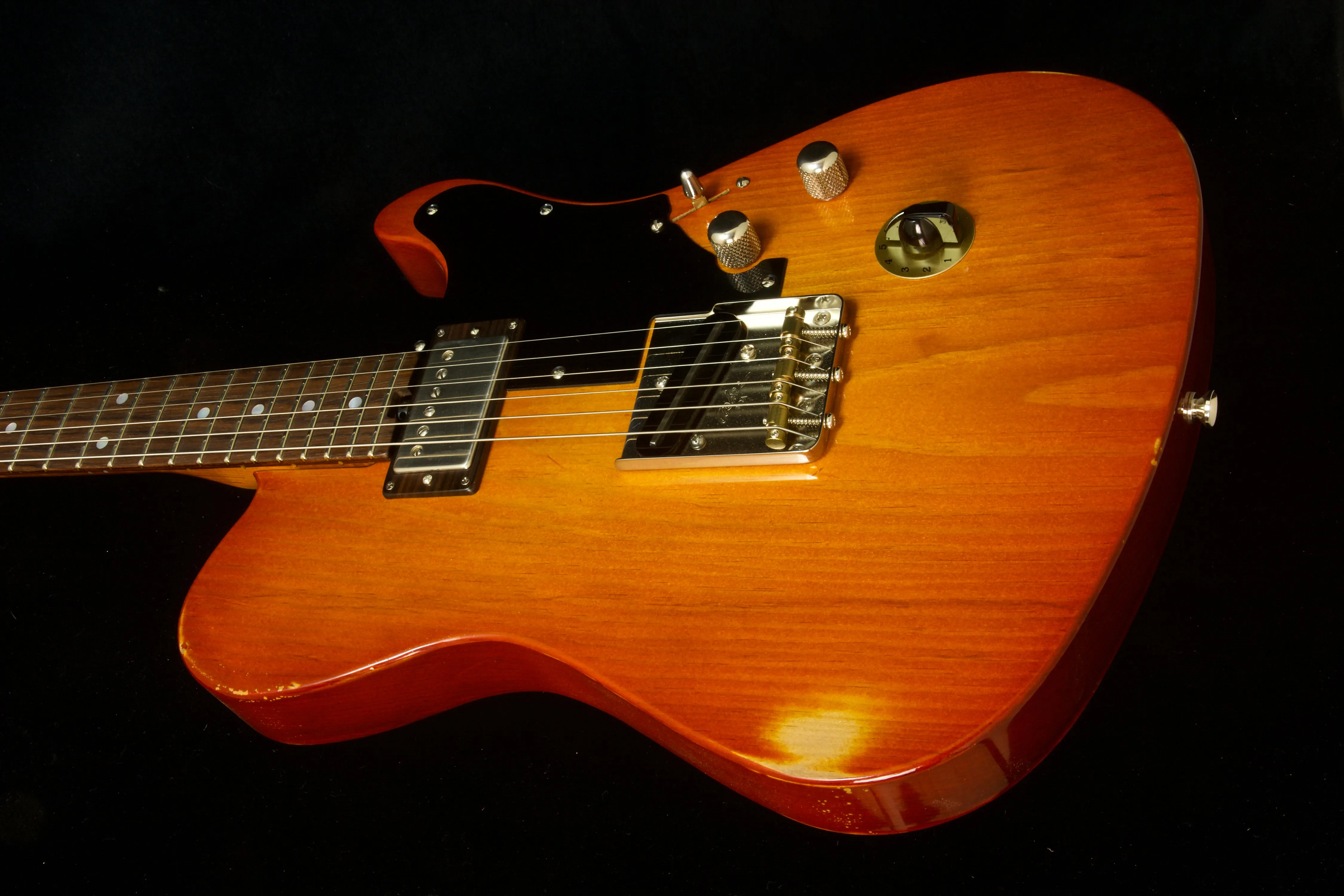 SOLD Asher HT Deluxe Tempered Build, Asher PAF / T Blade Pickups, 6.25lbs $3850.00