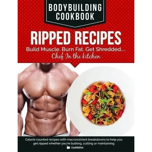 Spartan Strength, BodyBuilding Cookbook Ripped Recipes, Get Lean And Strong 3 Books Collection Set