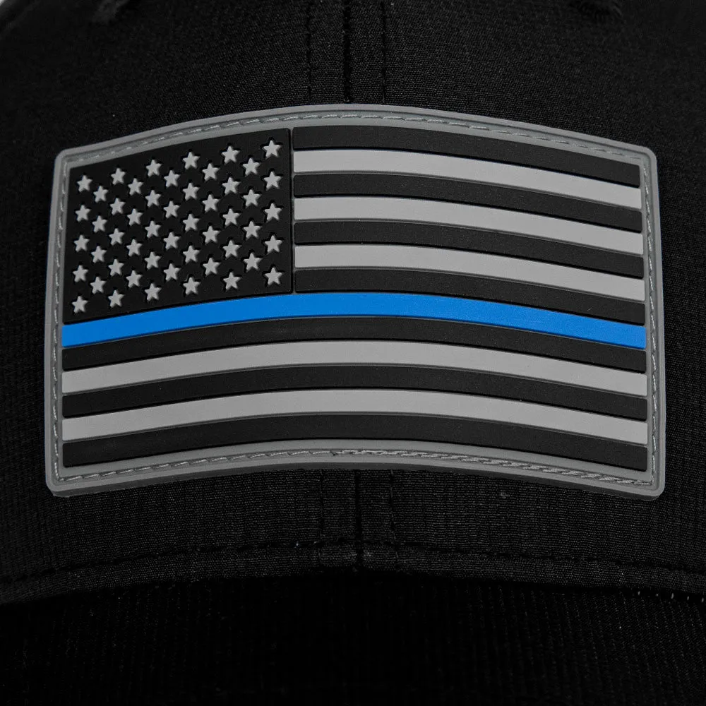 Special Edition Performance Snapback | Blue Line | Black PreOrder