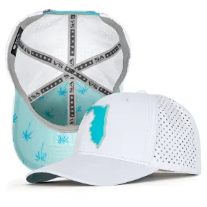 Special Edition Performance Snapback | Florida Palm Tree | White PreOrder