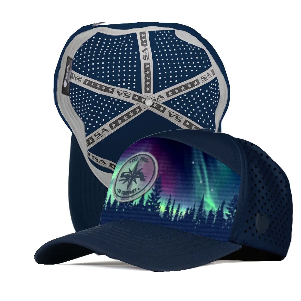 Special Edition Performance Snapback | Northern Lights | Navy PreOrder