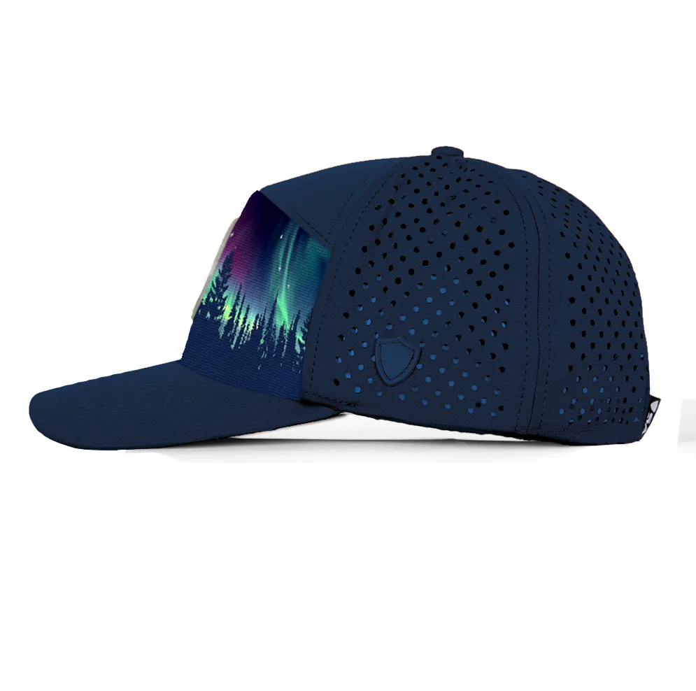 Special Edition Performance Snapback | Northern Lights | Navy PreOrder