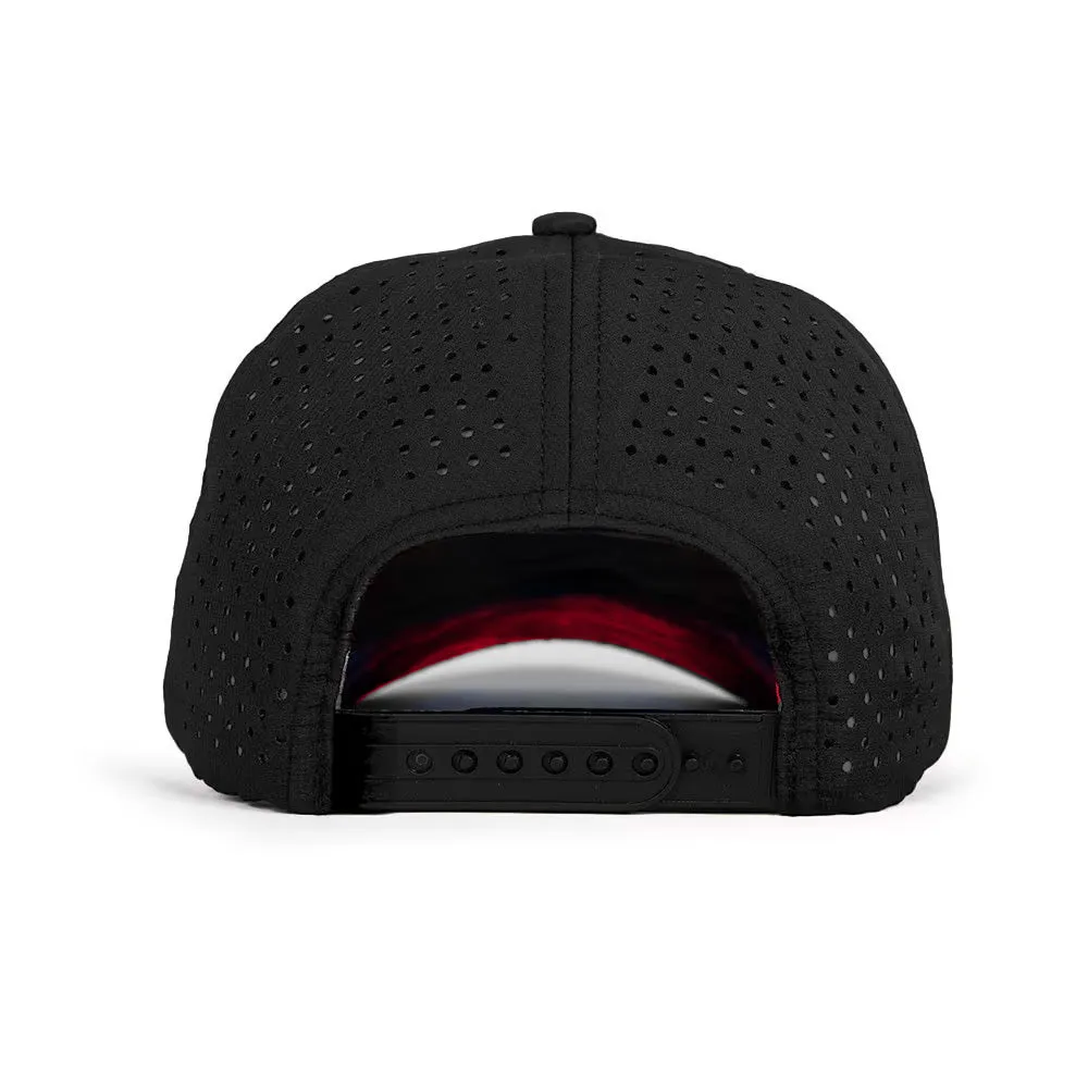 Special Edition Performance Snapback | Red Line | Black PreOrder