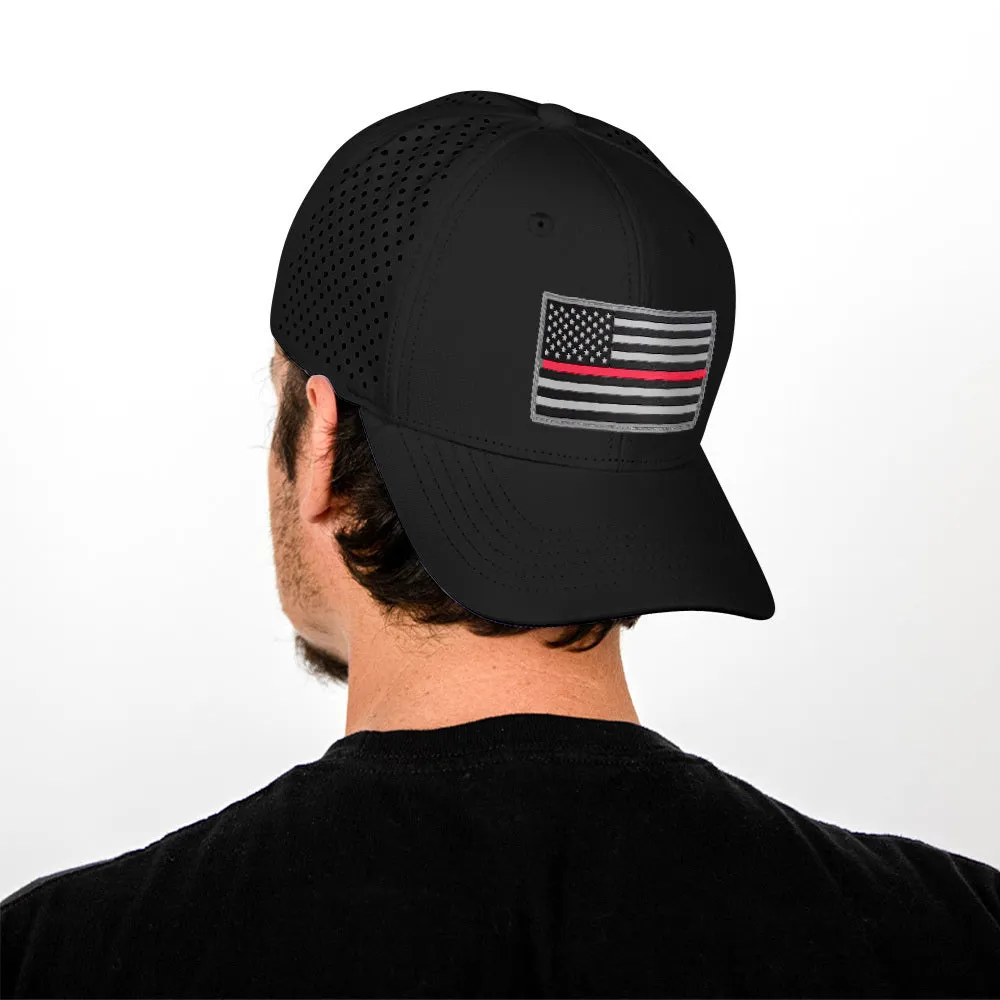 Special Edition Performance Snapback | Red Line | Black PreOrder