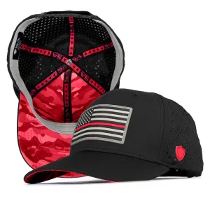 Special Edition Performance Snapback | Red Line | Black PreOrder