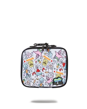 SPONGEBOB HANDRAWN CHARACTER LUNCH BOX