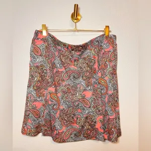 Sport Haley Paisley Golf Skort Size L
