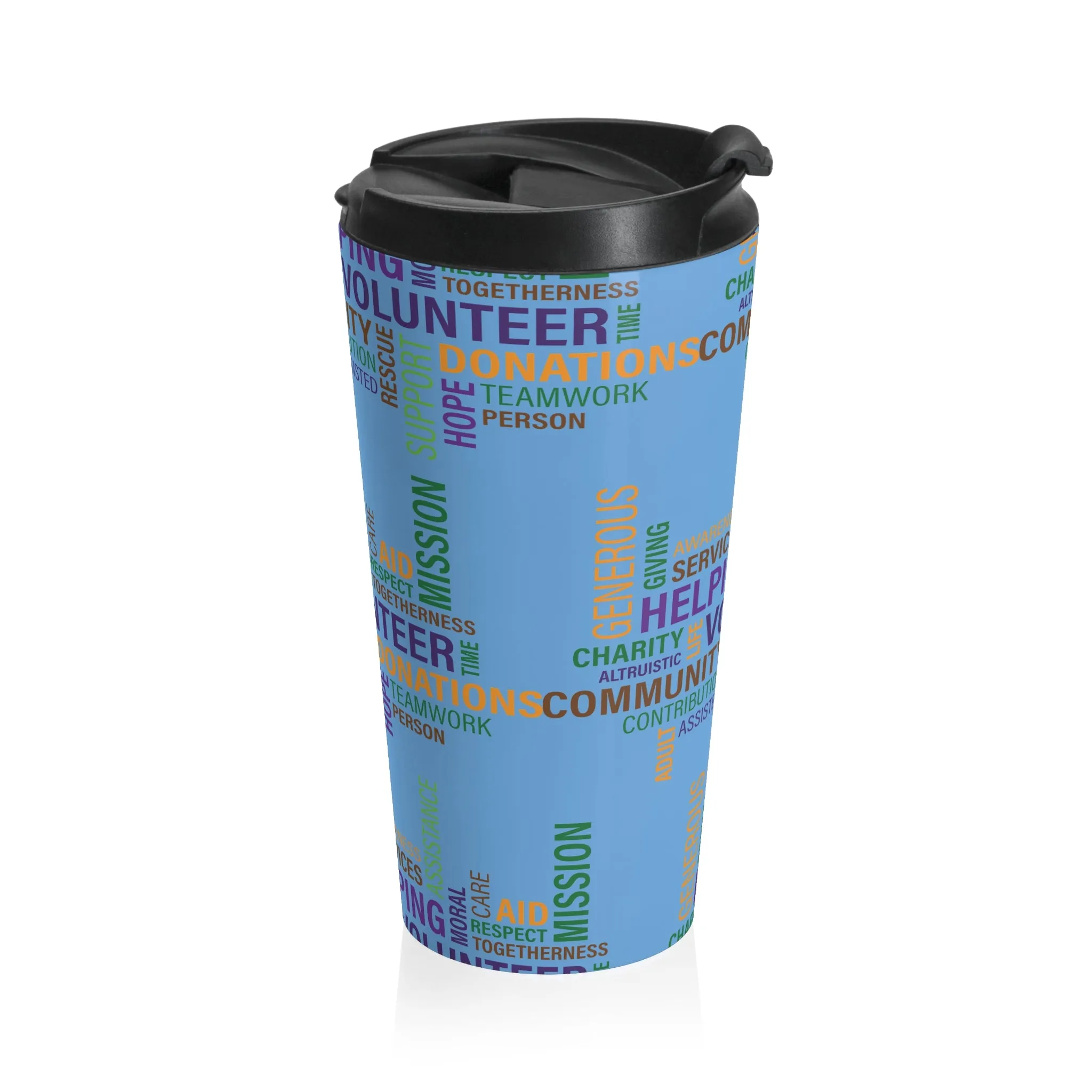 Stainless Steel Travel Mug - Fundraiser Options
