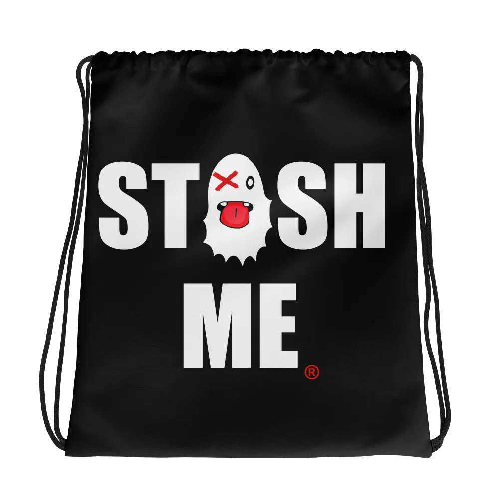 Stash Me - Ghost Drawstring Bag