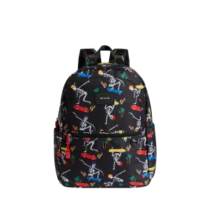 State Bags Kane Double Pocket Large Backpack - Skeleton Skate