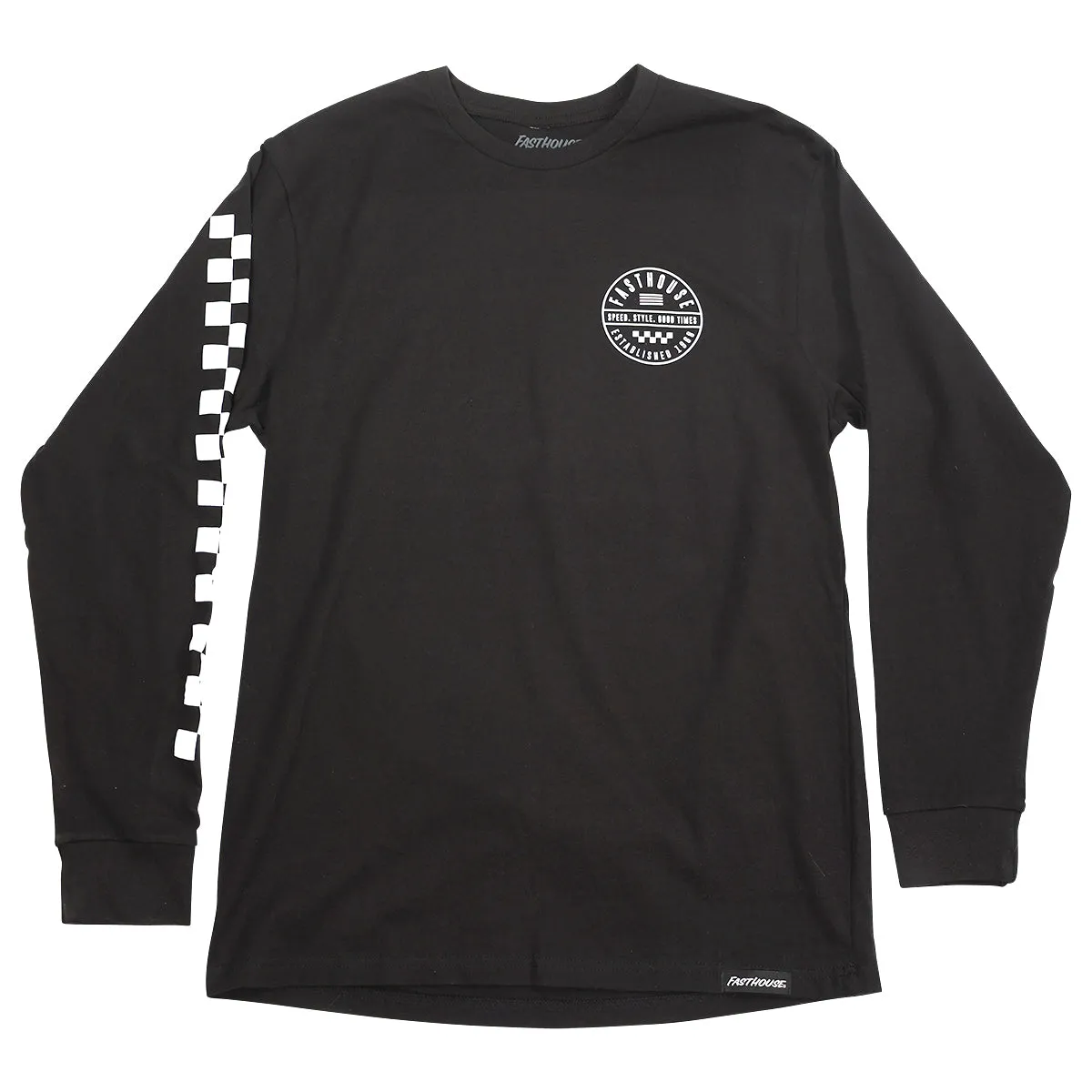 Statement Long Sleeve Tee - Black