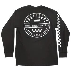 Statement Long Sleeve Tee - Black