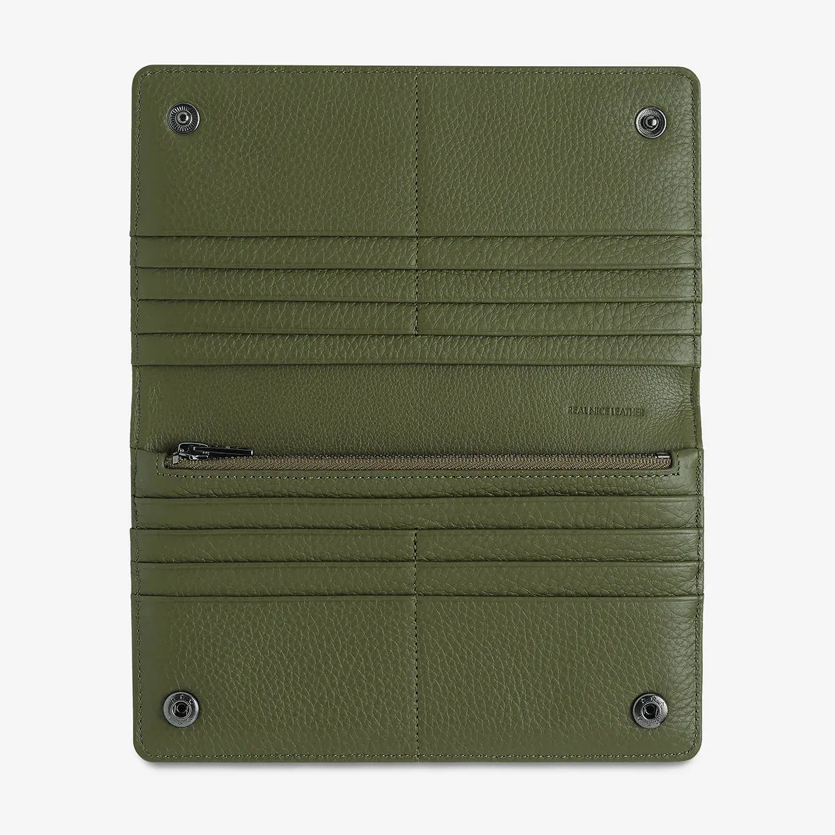 Status Anxiety Living Proof Wallet - Khaki