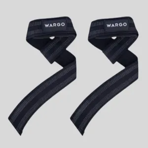 STRAPS PARA GYM - BLACK GRAY STRIPE