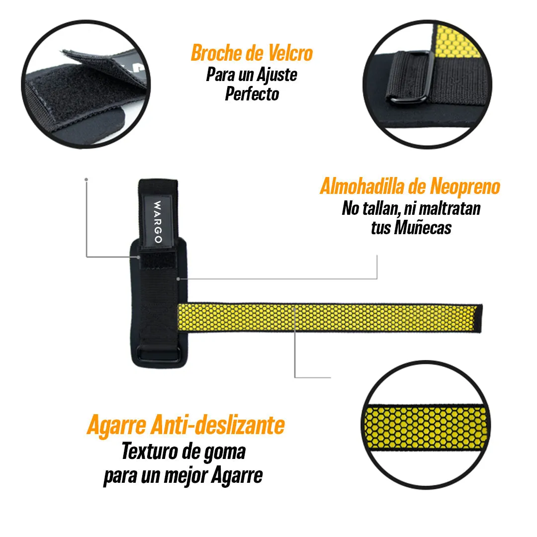 STRAPS PARA GYM PERFORMANCE - ROJO