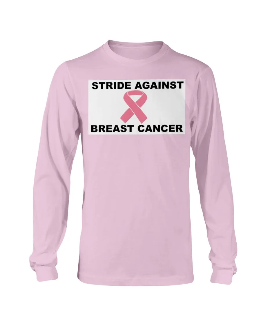 Stride Against Breast Cancer Gildan Long Sleeve T-Shirt