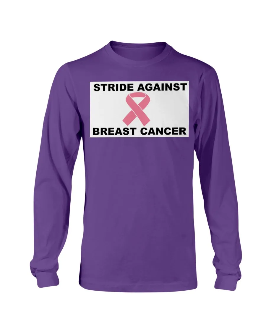 Stride Against Breast Cancer Gildan Long Sleeve T-Shirt