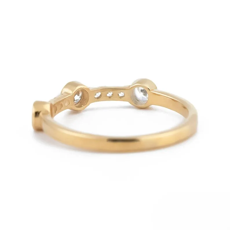Sunlit Diamond Ring
