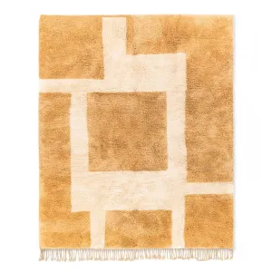 Sunlit Mosaic - Luxury Shag Moroccan Rug