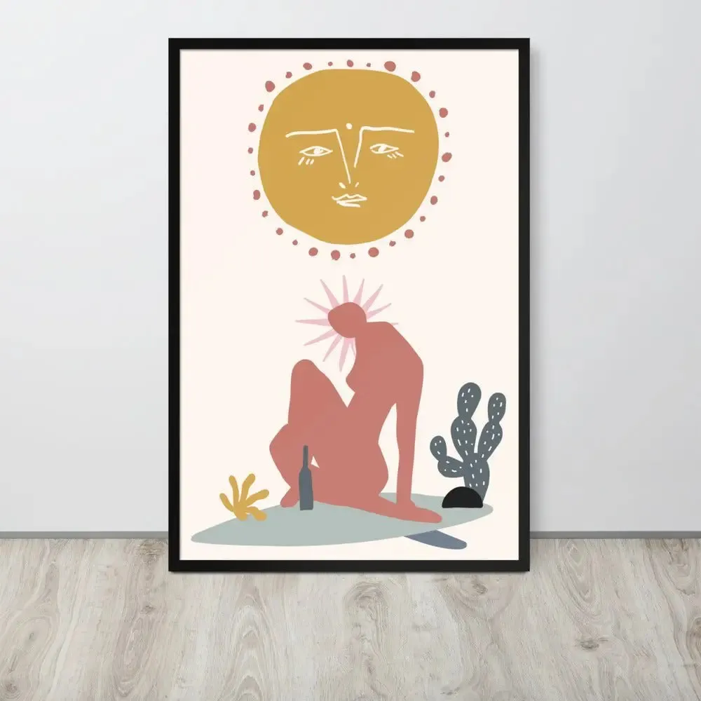 Sunlit Wisdom – Matisse Poster of Timeless Elegance