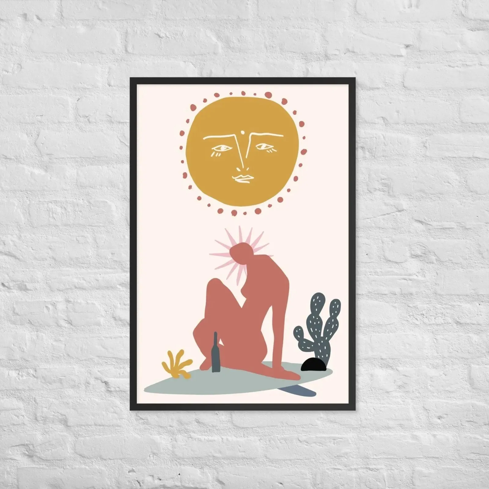 Sunlit Wisdom – Matisse Poster of Timeless Elegance