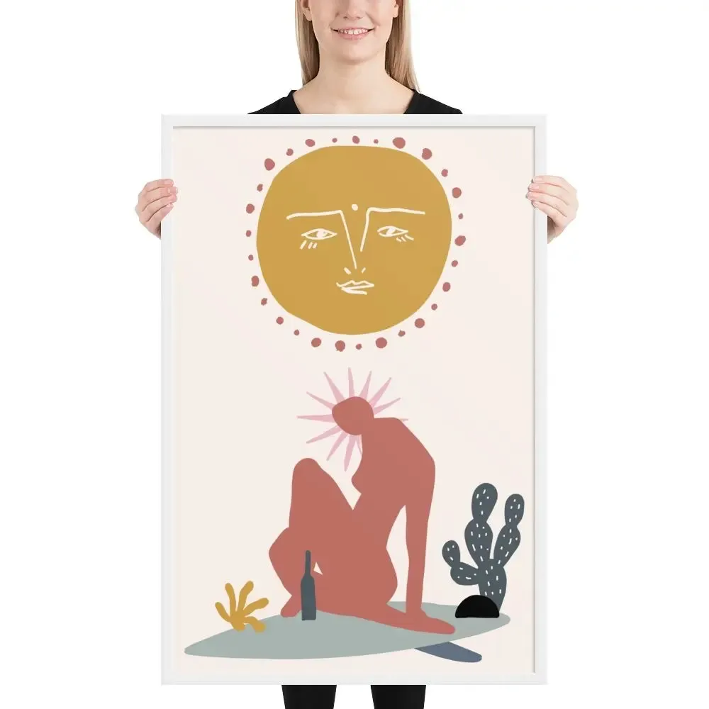 Sunlit Wisdom – Matisse Poster of Timeless Elegance