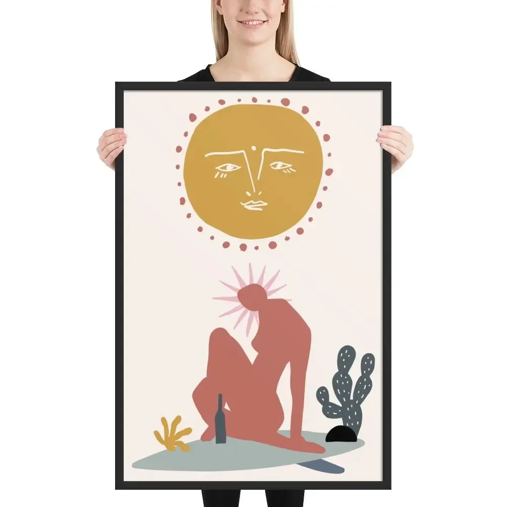 Sunlit Wisdom – Matisse Poster of Timeless Elegance