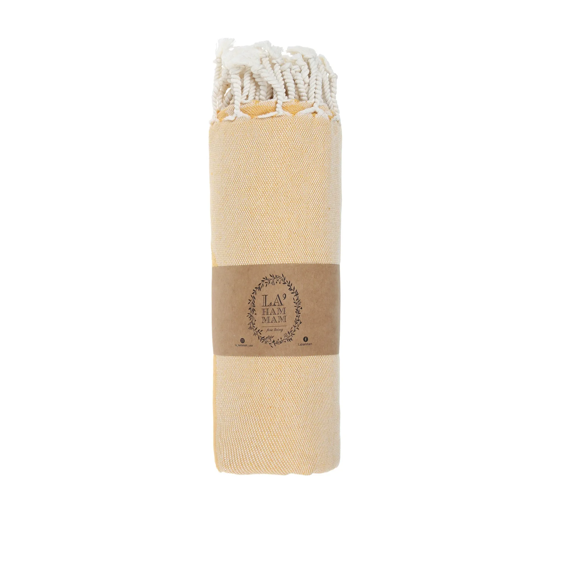 Sunny Utah Peshtemal Pure Cotton Beach Towel by La'Hammam