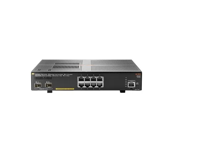 Switch Aruba Hpe Jl258 A De 8 Puertos Full Admin 1 Gb Negro