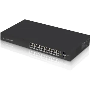 Switch Ubiquiti Es24 Lite Edge 24 Puertos 52 Gbps Negro