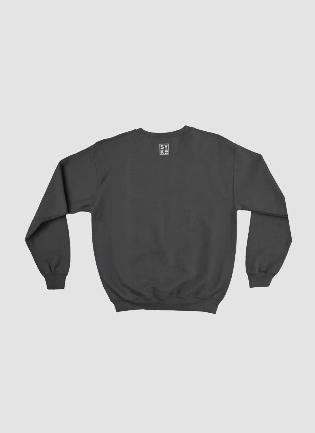 SYKE Black Crew Neck