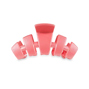 TELETIES | Classic Medium Hair Clip {Calming Coral}
