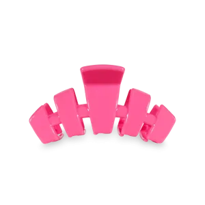 TELETIES | Classic Small Hair Clip {Paradise Pink}