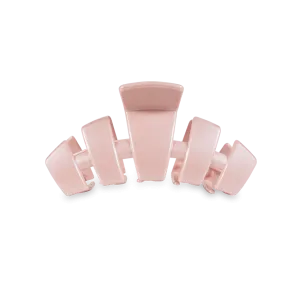 TELETIES | Classic Small Hair Clip {Pearly Pink}
