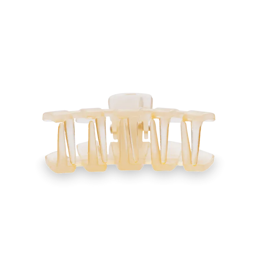 TELETIES | Classic Tiny Hair Clip {Almond Beige}