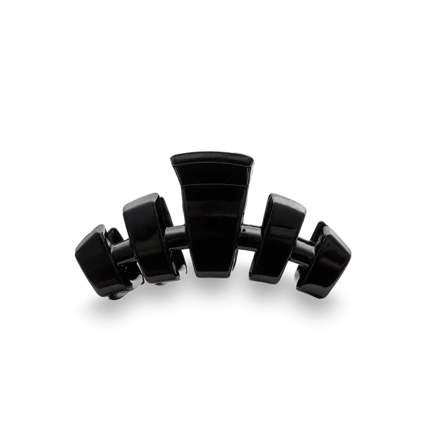 TELETIES | Classic Tiny Hair Clip {Black}