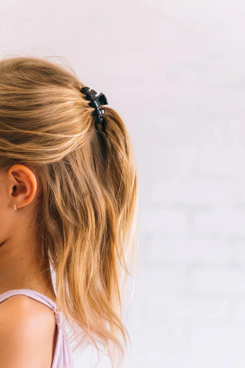 TELETIES | Classic Tiny Hair Clip {Tortoise}
