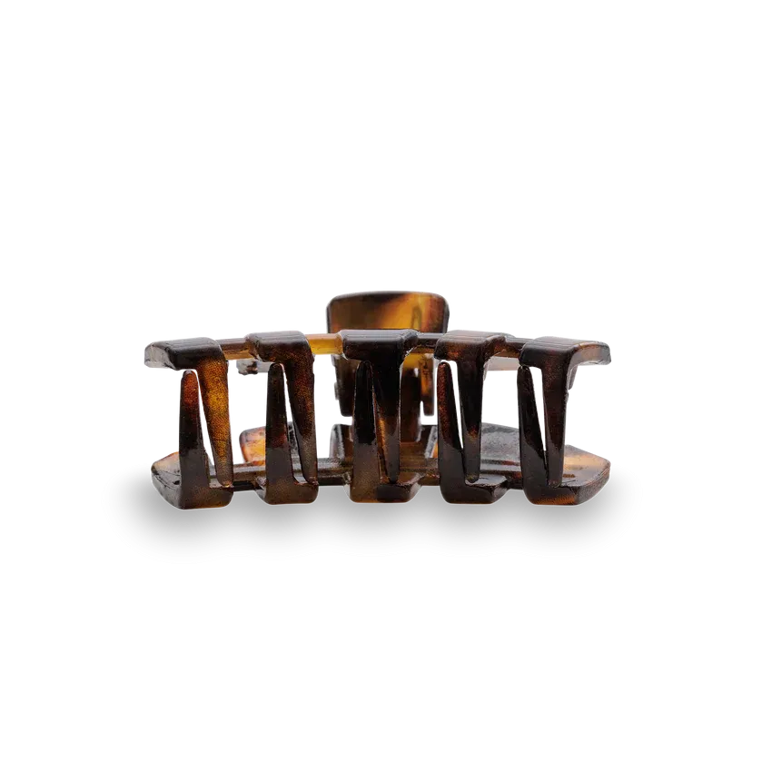 TELETIES | Classic Tiny Hair Clip {Tortoise}